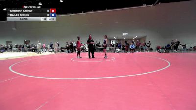 130-138 lbs Champ. Round 2 - Rachel Garcia, OK vs Ezmeralda Lopez, OK