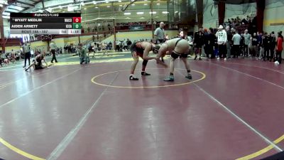157 lbs Champ. Round 2 - Wyatt Medlin, Washington Community vs Aiden Arnett, IC Catholic Prep