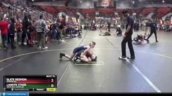 66 lbs Cons. Round 3 - Slate Redmon, Dundee WC vs Landyn Stade, Grayling Youth WC