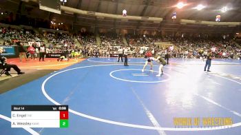 84 lbs Round Of 64 - Cayden Engel, The Best Wrestler vs Adin Wessley, Kansas Young Guns