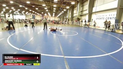 92 lbs Rd# 9- 2:15pm Saturday Final Pool - Gregory Burkes, Westshore D.S vs RJ Dunn, Maryland BLACK