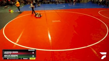 93 lbs Semis (4 Team) - Kiptyn Meiners, Caledonia/Houston vs Jackson Odden, Staples