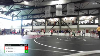 118-125 lbs Semifinal - Jesse Swiney, Champaign Wrestling Club vs Dylan Woolsey, SouthStrong