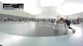 141 lbs 5th Place Match - Alec Peralta, SIU Edwardsville vs Will Baysingar, Unattached Illinois