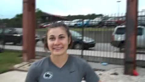 Bridget Franek Steeple 4th 2009 NCAA Track and Field Champs