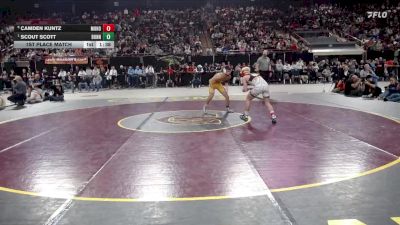 5A 126 lbs 1st Place Match - Scout Scott, Bonneville vs Camden Kuntz, Mountain Home