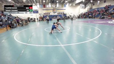 138 lbs Cons. Semi - Brady Cramer, Cosby vs Carter Baker, Western Branch