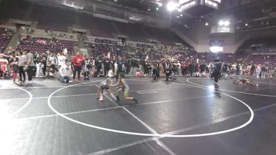 56.5-60.2 lbs Quarters - Isabella Garcia, Duran Wrestling Club vs Samantha Ham, Nebraska Wrestling Academy