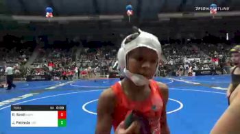 75 lbs Quarterfinal - Dylan Parn, Blue Pride WC vs Akeilah Marshall, Avengers Wrestling