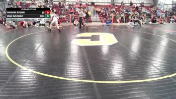 144 lbs Round 3 (8 Team) - Romain Ryder, Sidney vs Izak Goodro, Wheatland