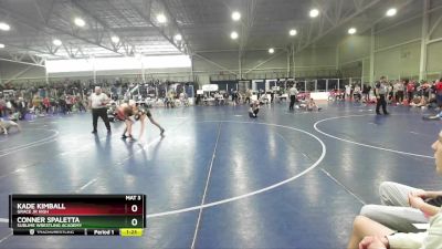 118 lbs Cons. Round 1 - Conner Spaletta, Sublime Wrestling Academy vs Kade Kimball, Grace Jr High