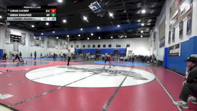 106 Boys Champ. Round 1 - Lukas Lucent, Mt Carmel vs Diego Esquivez, Imperial