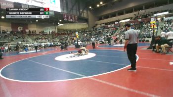 5A 165 lbs Semifinal - Cannon Vincent, Lake Hamilton vs Kendryc Davidson, Batesville