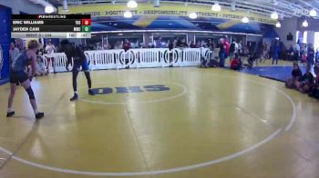 144 lbs Cons. Round 4 - Jayden Cain, Mayhem Wrestling Club vs Eric Williams, Titusville High School