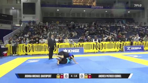 Andres Patrico Cornel vs Joshua Michael Davenport 2025 Pan IBJJF Jiu-Jitsu No-Gi Championship