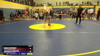 93 lbs Round 3 - Hailey Estrada, Maize Wrestling Club vs Addileah Johnson, Maize Wrestling Club