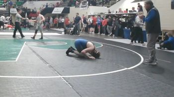 7A 215 lbs Quarterfinal - Gary Johnson, Tuscaloosa County vs Braxton Reaves, Hewitt-Trussville