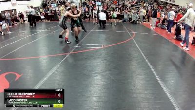 80 lbs Round 3 - Ladd Foster, Thunderbird Wrestling Club vs Scout Humphrey, Centralia Wrestling Club