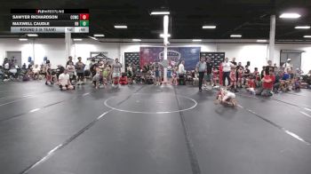 52 lbs Round 2 (6 Team) - Maxwell Caudle, Bay Brawlers vs Sawyer Richardson, Capital City WC