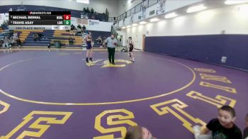 150 lbs 3rd Place Match - Travis Asay, Lovell vs Michael Bernal, Worland