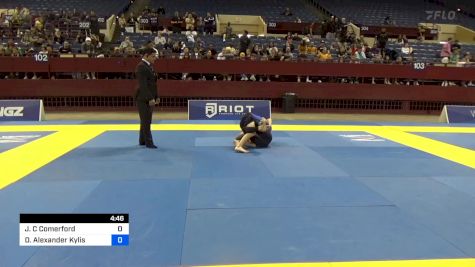 James C Comerford vs Dienekes Alexander Kylis 2024 Pan IBJJF Jiu-Jitsu No-Gi Championship