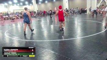 215 lbs Round 1 (10 Team) - Hamlet Perez, Naples Wrestling Club vs Elisha Johnson, Hawkstyle Elite