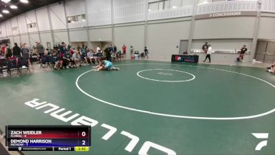 195 lbs Placement Matches (8 Team) - Zach Weidler, Florida vs Demond Harrison, Michigan