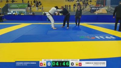 FABRICIO EL TAKACH IATAURO vs LEONARDO AUGUSTO FONSECA 2026 FPJJ Campeonato Paulista