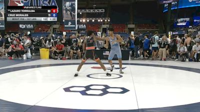 157 lbs Champ. Rd Of 64 - Lazaro Torralba, Maryland vs Cruz Morales, Texas