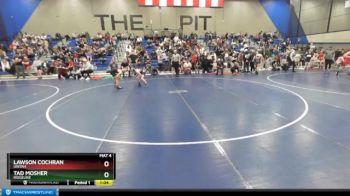 76 lbs Quarterfinal - Lawson Cochran, Uintah vs Tad Mosher, Ridgeline