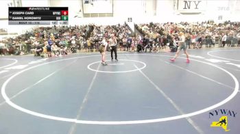 116 lbs Champ. Round 1 - Daniel Horowitz, GPS Wrestling Club vs Joseph Card, Whitney Point Youth Wrestling Club