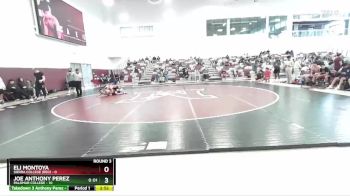 157 lbs Round 3 (3 Team) - Eli Montoya, Sierra College (RED) vs Joe Anthony Perez, Palomar College