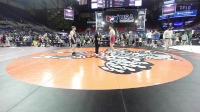 285 lbs Cons 8 #2 - Cooper Caraway, IL vs Hunter Vander Heiden, WI