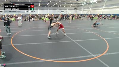 145 lbs Semifinal - Cooper Mariakis, Unattached vs Neko Archuleta, Unattached