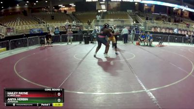 235 lbs Cons. Round 1 - Hailey Payne, Florida High vs Aniya Herbin, Jefferson