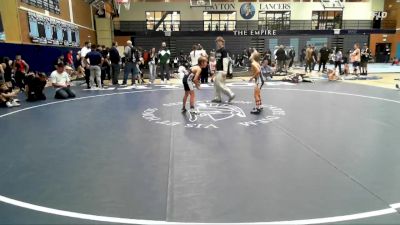 58-63 lbs Round 1 - Nixon Nestico, Hook Em W.C vs Kash Beckstead, Top Of The Rock Wrestling Club