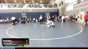 150 lbs Round 1 - Blake Beal, Hawk Wrestling Club vs Taylor Hess, Legacy Wrestling Academy