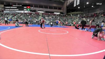 113 lbs Semifinal - Gavin Sportsman, Honey Badger Wrestling Club vs Logan Newman, Dover Youth Wrestling Club