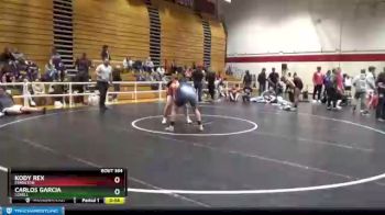 170 lbs Cons. Round 2 - Kody Rex, Evanston vs Carlos Garcia, Lovell