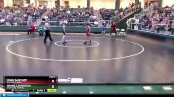 92 lbs Champ. Round 1 - John Sanchez, Keller Hillwood vs Shane Langston, Southlake Carroll