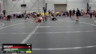 120 lbs Round 6 (8 Team) - Lorenzo Granato, Strive Wrestling vs Noah Smith, Kraken Red