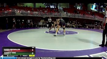 150 lbs Placement (16 Team) - Garrett Rine, Waverly vs Kaden Brownlow, Columbus