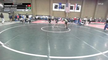 130B Semifinal - Raquel Saddler, Lafayette vs Harmony Solley, Pine Creek