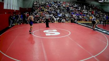 139 lbs Champ. Round 1 - Carter Katus, Burgettstown Hs vs James Graves, Plum Hs