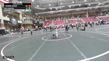 52 lbs Round 4 - Gabriel Dugan, Kansas Young Guns vs Max Barton, Westy Futures