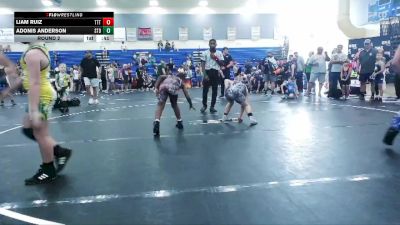 85/90/95 Round 2 - Adonis Anderson, Summerville Take Down vs Liam Ruiz, Trinity Top Team