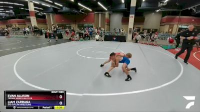 77 lbs Cons. Round 2 - Evan Allison, Texans Wrestling Club vs Liam Zarraga, 512 Outlaw Wrestling