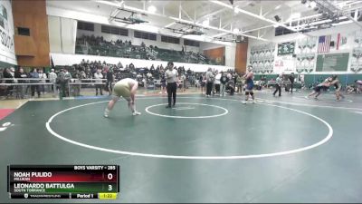 285 lbs Cons. Round 3 - Davis Donnely, Yucaipa vs Joziah Estrada, Yucaipa