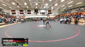 91 lbs Semifinal - Chauncey Dalton, Cody Middle School vs Dominic Glass, Cody Middle School