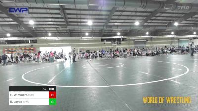 65 lbs Round Of 32 - Harper Wimmers, Pursuit vs Bree Leyba, Team Tulsa Wrestling Club